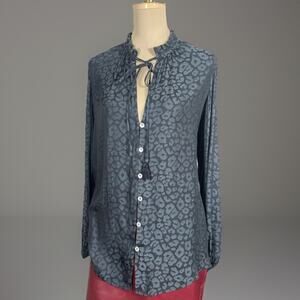 Black On Black Leopard Tunic | Romantic Goth | Poolside | Witchy Capsule Tunic